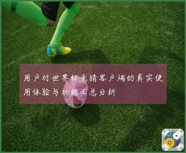 用户对世界杯竞猜客户端的真实使用体验与功能汇总分析